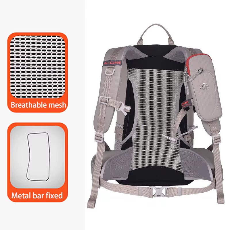 Sac à dos de randonnée léger et respirant de 25l