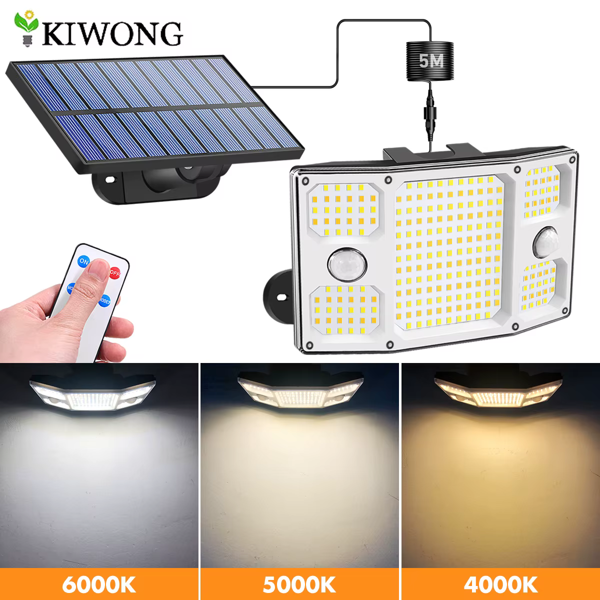 Lampe solaire d'extérieur