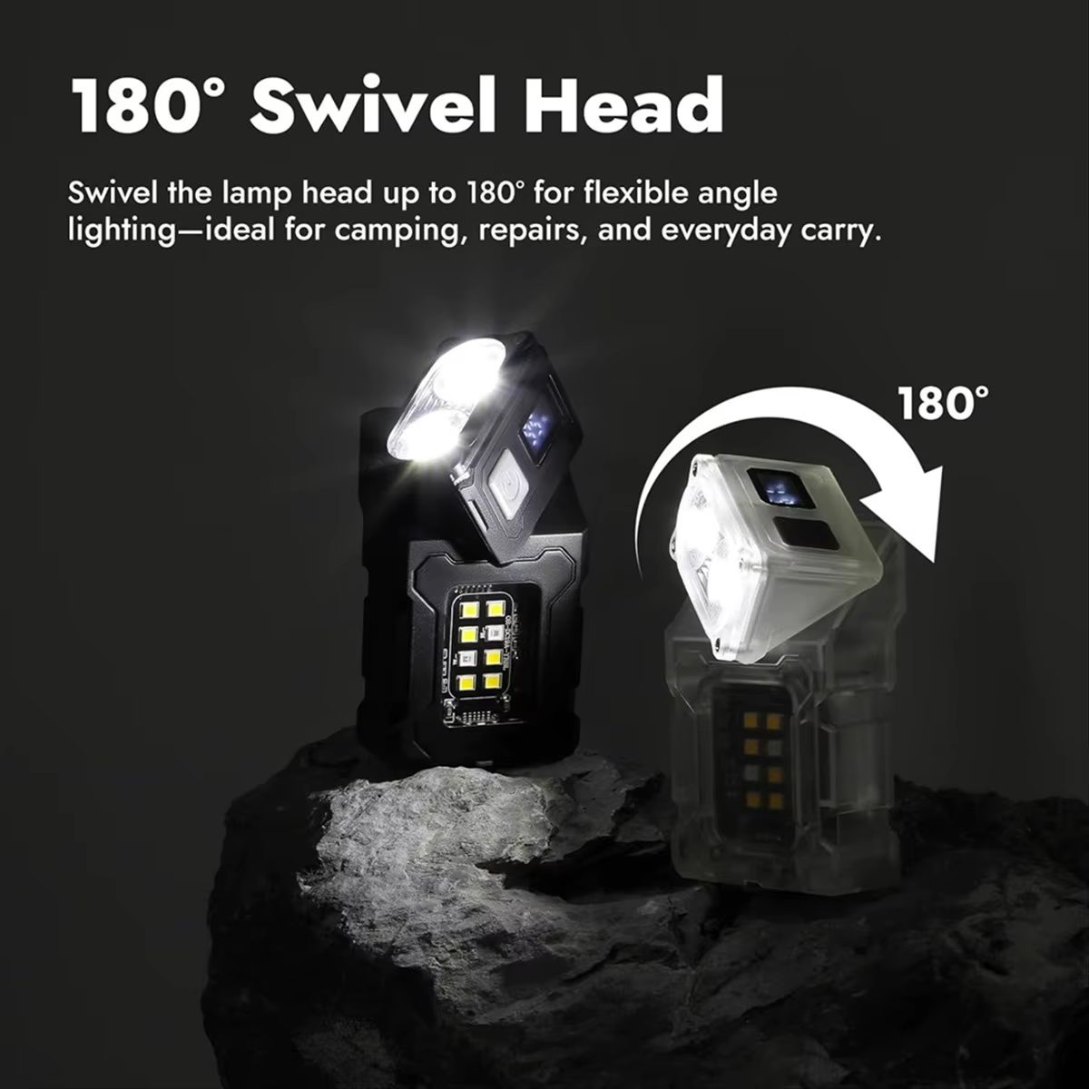 Lampe de poche LED fiable et Rechargeable