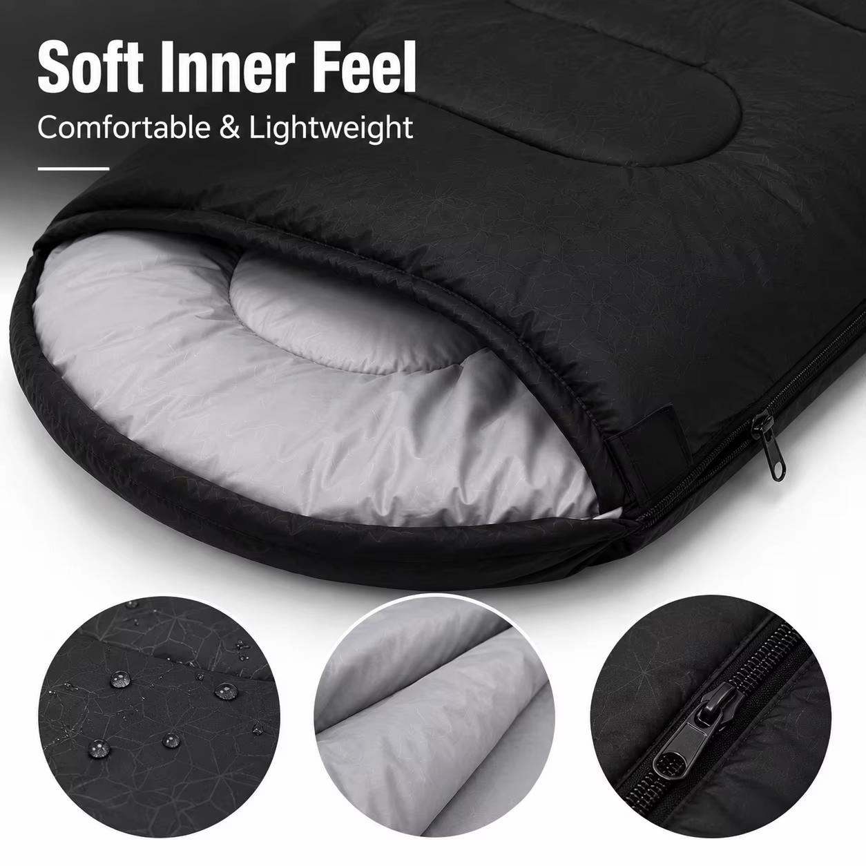 Sac de couchage portable pour l'extérieur