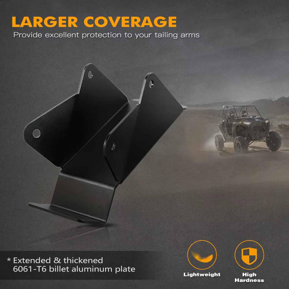 NICECNC UTV accessoires bras de fuite gardes protecteur pour Polaris RZR XP 1000 2014-2020 couverture plus grande 6061-T6 billette d'aluminium