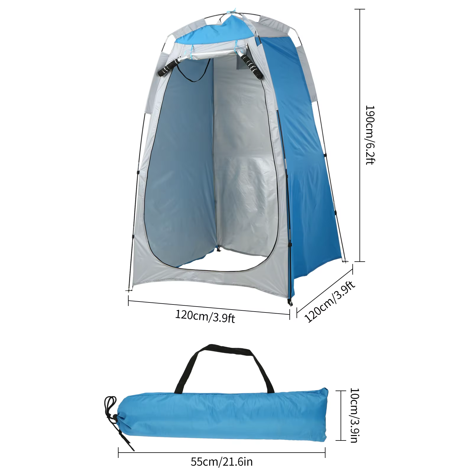 Tente de Douche et de Change Portable pour Camping en Plein Air