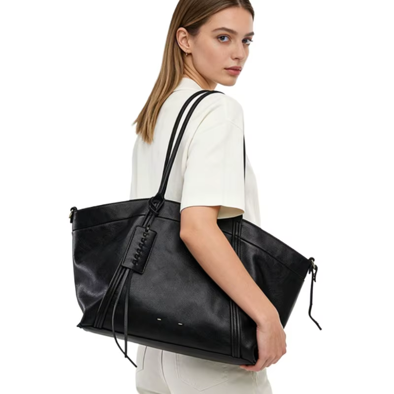 Sac fourre-tout pour femme, sac à bandoulière pour le travail, sac à main, sac de bureau, sac de voyage, grande capacité, léger
