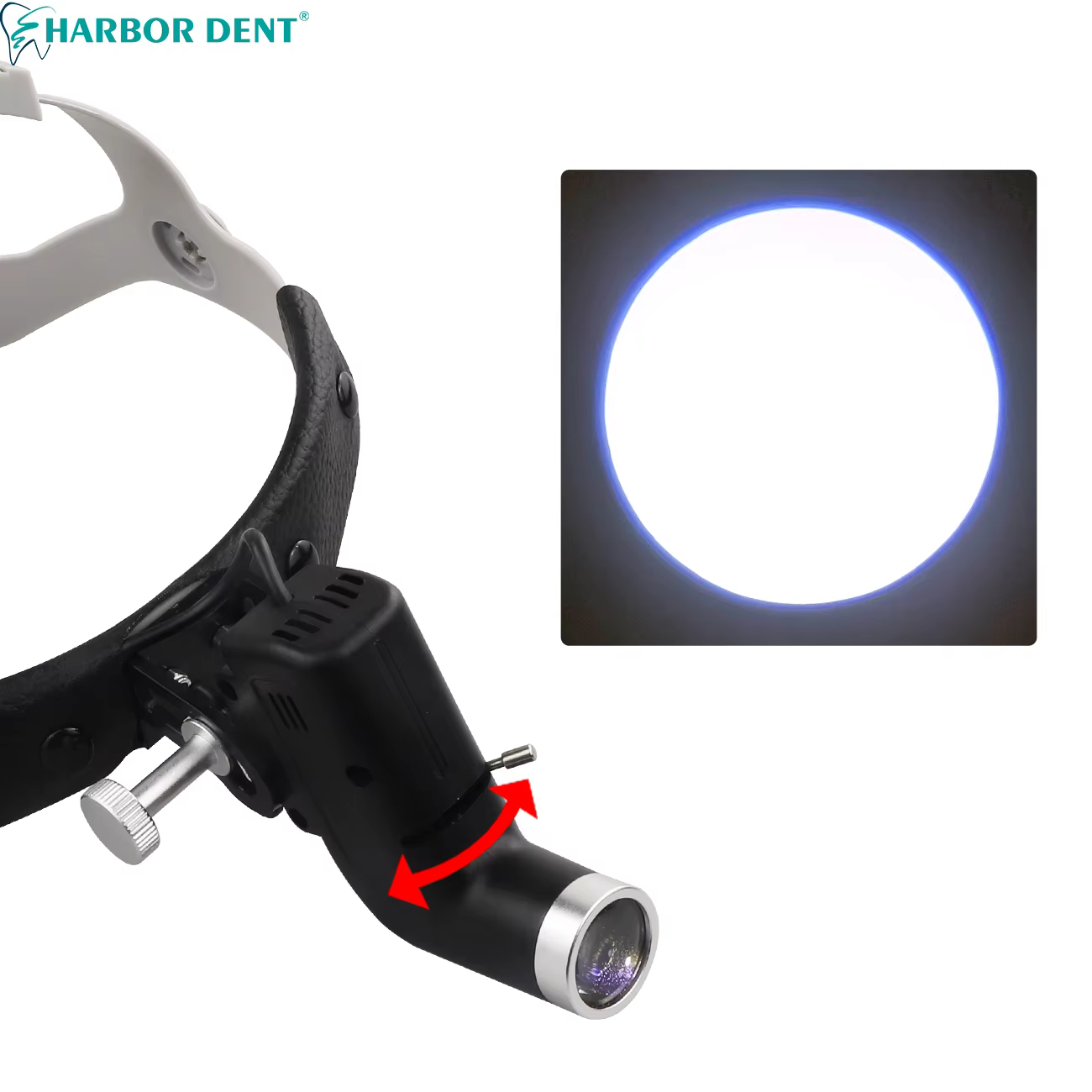 Lampe frontale dentaire à LED