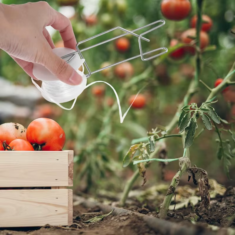 Crochet de suspension pour tomates, support de culture de légumes en serre, attache pour treillis de vigne, crochets de suspension pour corde, pince de fixation pour plantes grimpantes de jardin