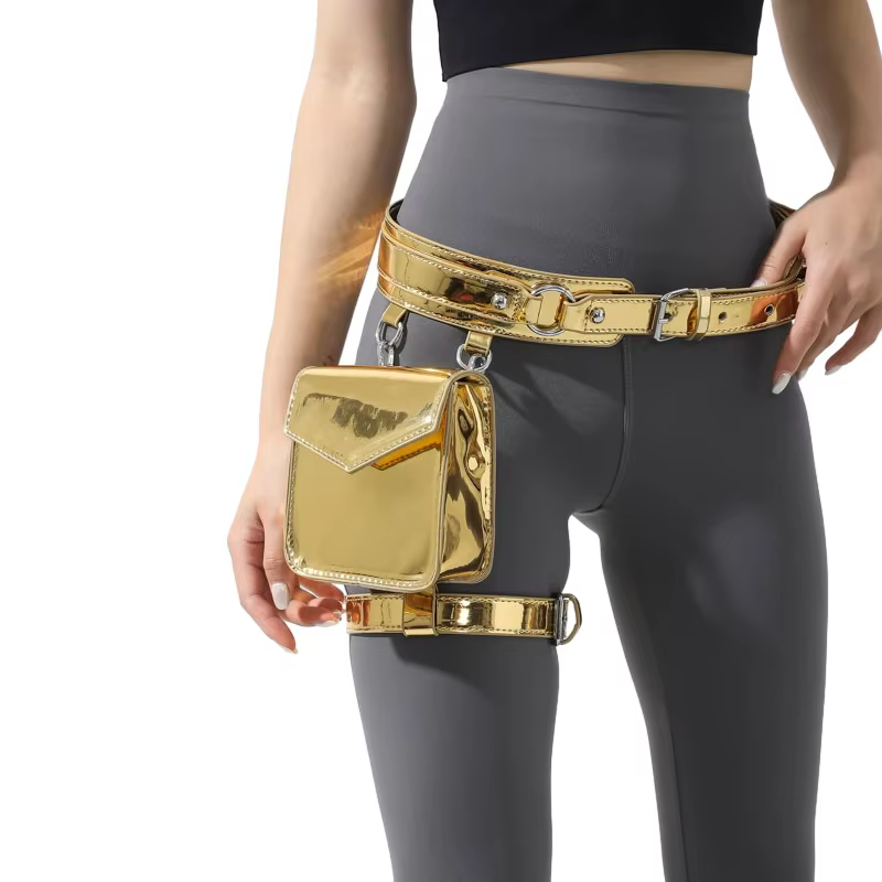 Sac banane en PU pour femme