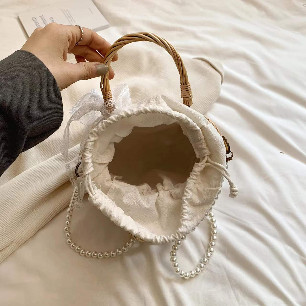 Sac à bandoulière en paille pour femmes, sac à main tissé à la main en raphia et rotin, fourre-tout décontracté pour vacances, panier de shopping, sac de plage