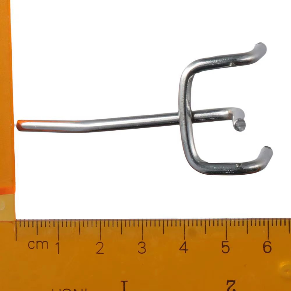 Panneau perforé à accrocher, support pour panneau perforé, supports de stockage, magasin de détail, présentoir à chevilles, 10 pièces