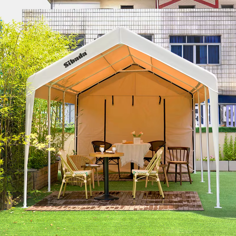 Tonnelle portable robuste 3x3 mètres pour l'extérieur