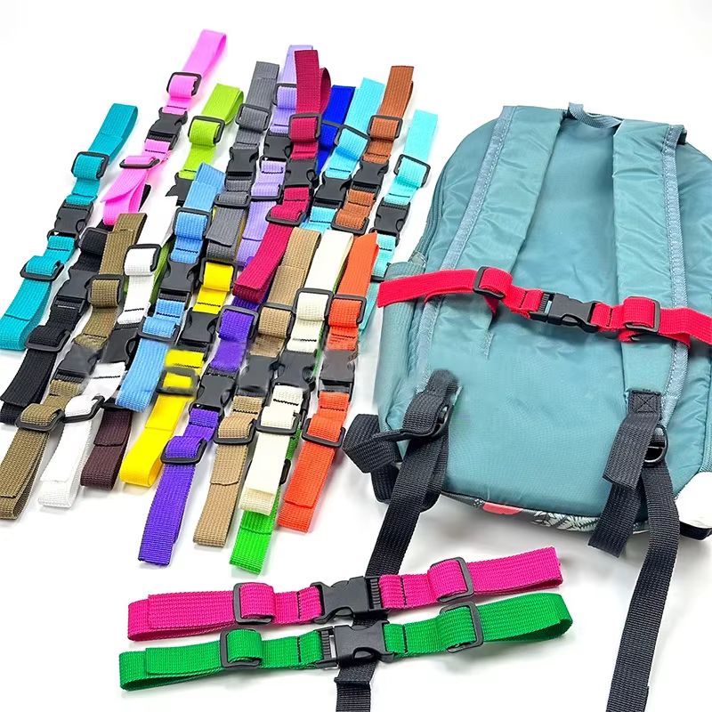 Sangle de poitrine réglable non ald pour sac à dos