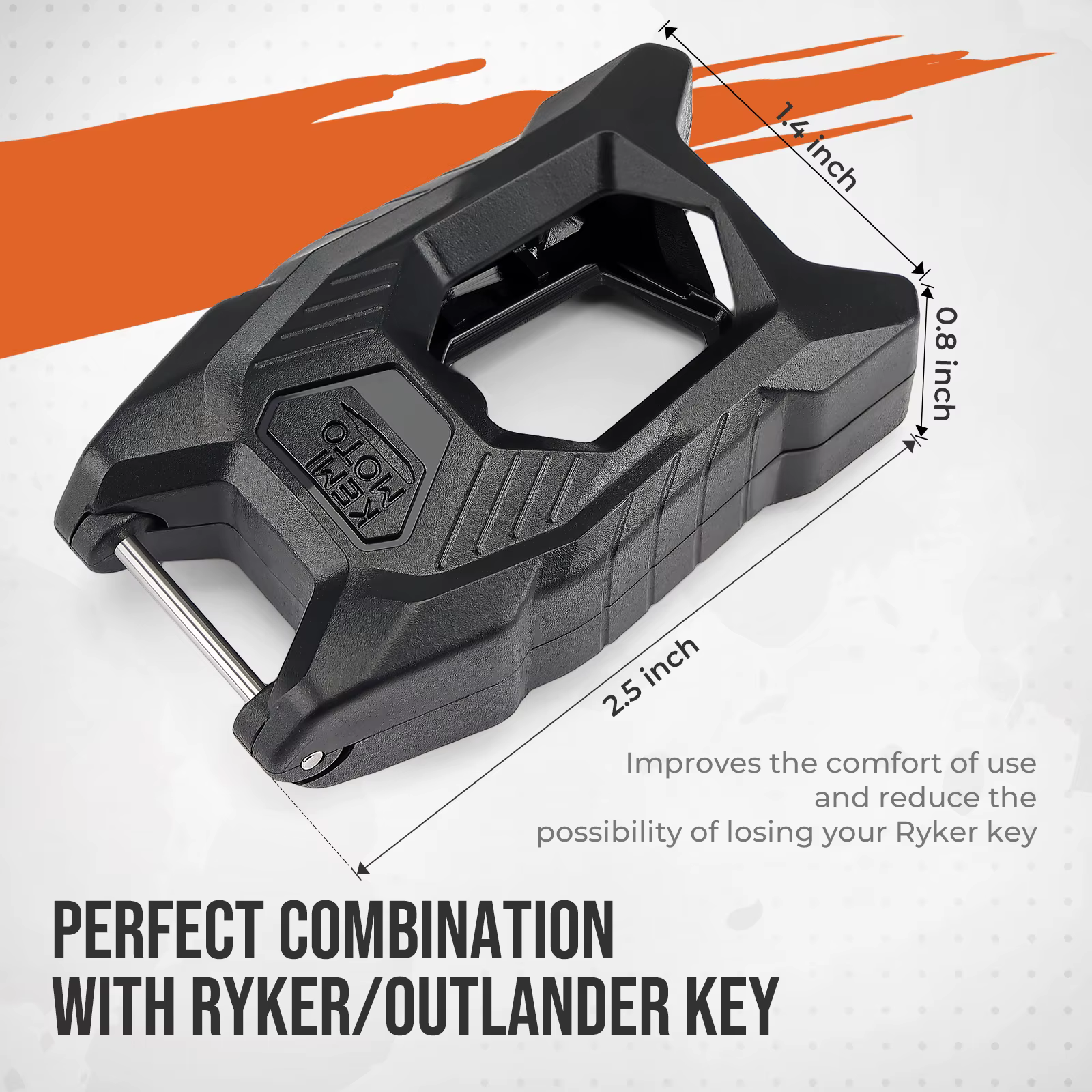 Étui porte-clés Ryker/Outlander pour Can-Am Ryker 600 900 Sport Rally et Can-Am Outlander 1000 XMR