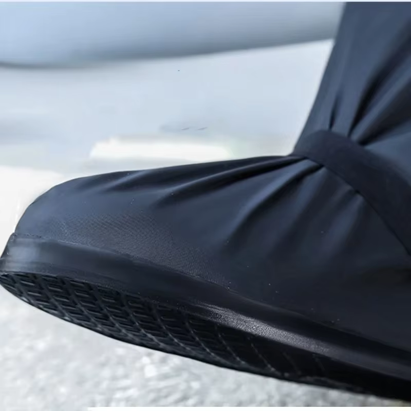 Couvre-chaussures imperméables réutilisables antidérapants pour cyclisme et randonnée