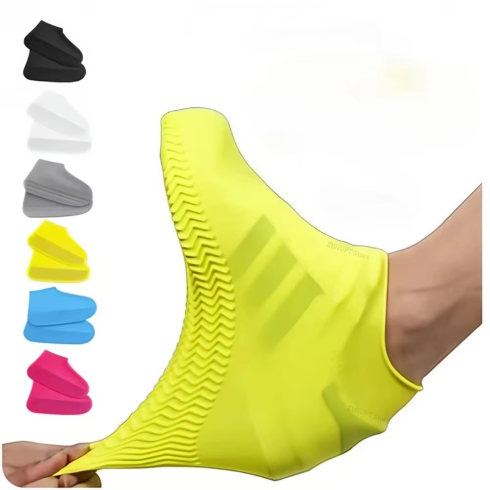 Surchaussures de pluie en caoutchouc pour usage extérieur
