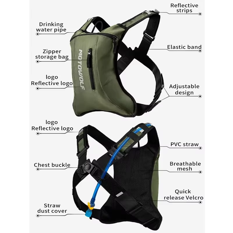 Sac d'hydratation pour moto