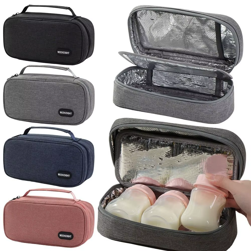 Sac isotherme portable d'extérieur pour lait maternel, préservation fraîche, sac de refroidissement durable pour l'insuline, boîte isotherme étanche pour lait