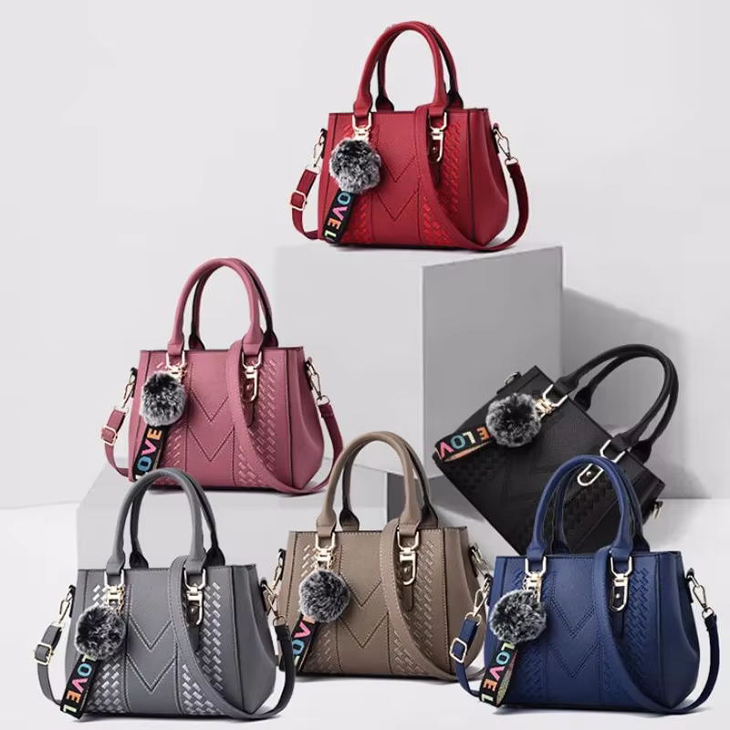Sacs à main en cuir brodés pour femmes