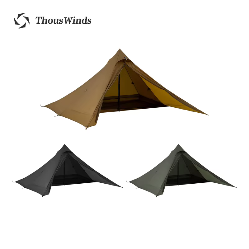 Thous Winds – tente de Camping pyramidale pour 1 à 2 personnes
