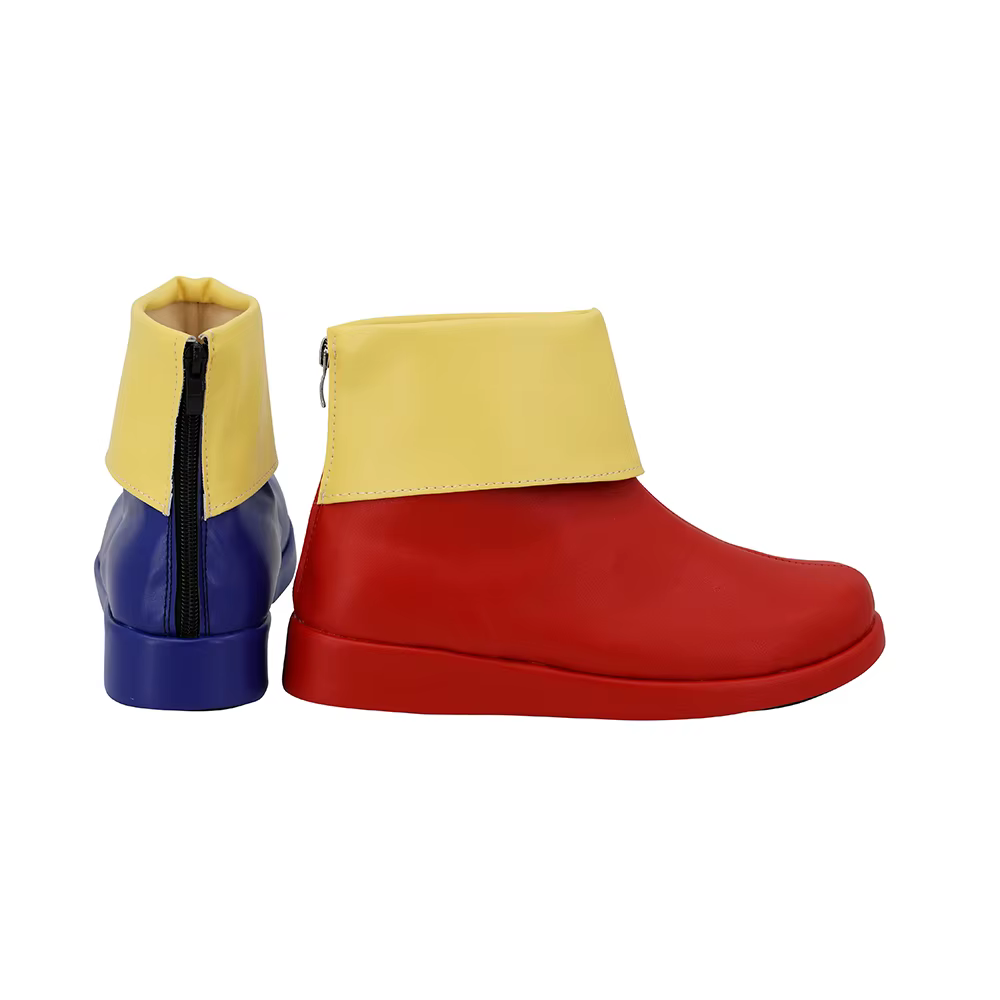 Pomni Cosplay chaussures Anime l'incroyable Clown de cirque numérique jeu de rôle bottes Halloween carnaval fête bottes pour les femmes