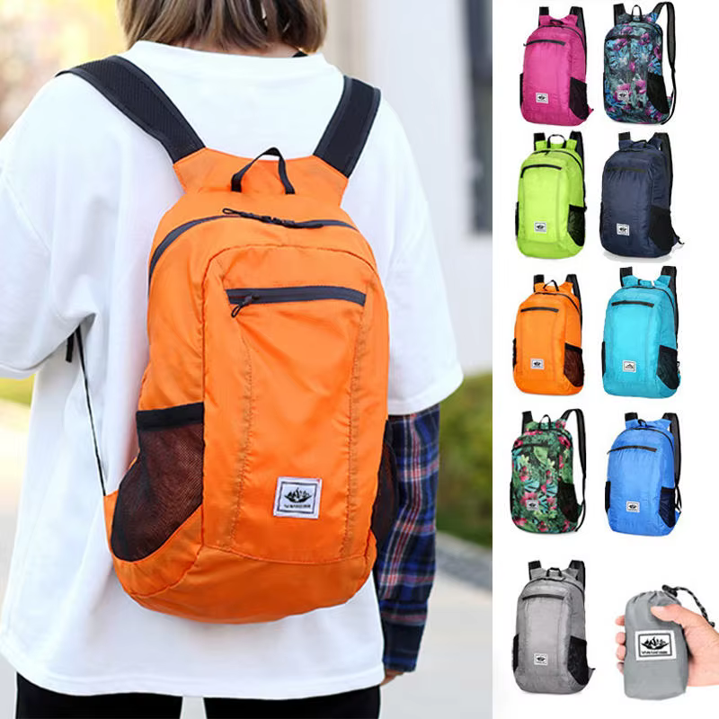 20L Portable pliable sac à dos pliant alpinisme sac ultraléger en plein air escalade cyclisme voyage sac à dos