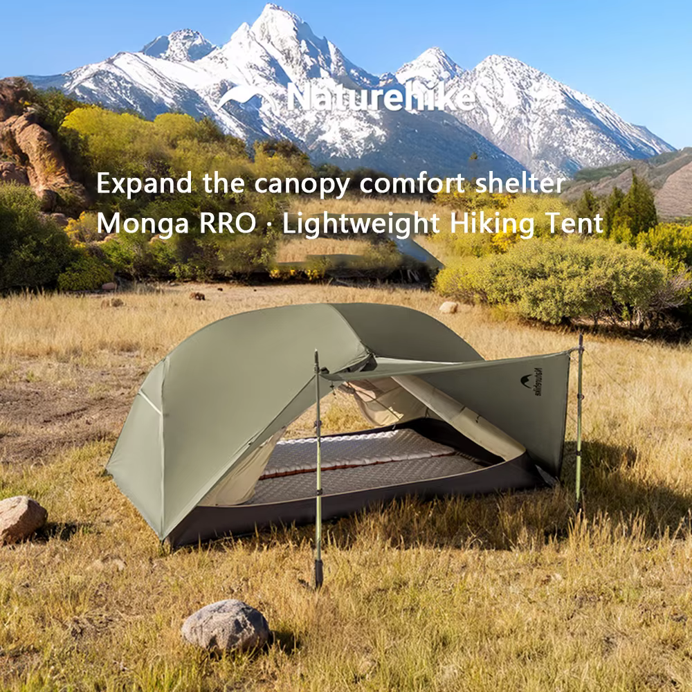 Tente de trekking Naturehike PRO pour 1/2 personnes