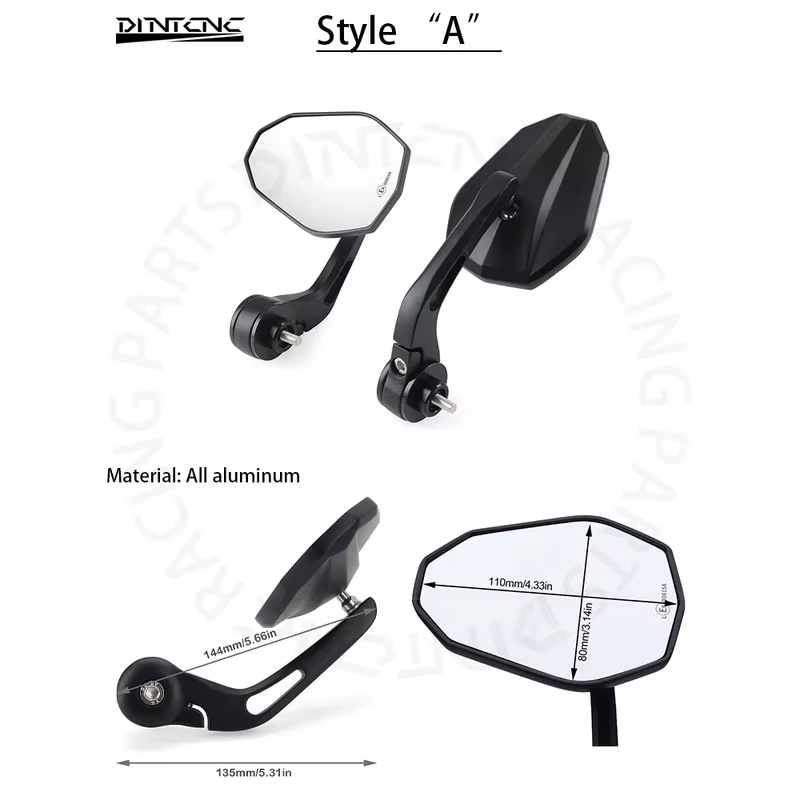 Pour YAMAHA MT-07 2025 MT09 2021-2023 FZ MT07 MT-09 SP Accessoires Moto Rétroviseurs Latéraux Rotatifs E9 Rétroviseur de Guidon à Fixation Extrémité de Guidon