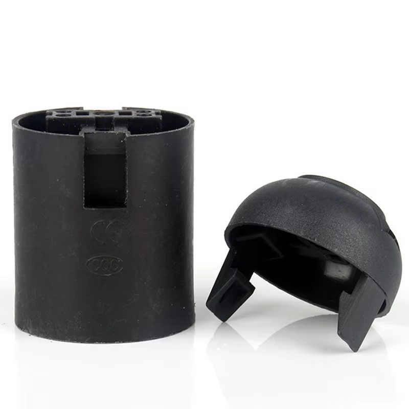 4 pièces E27/E26 douille à vis lampe de table support de lampe suspendue 4A 250 V noir et blanc double couleur en option compatible sûr et durable