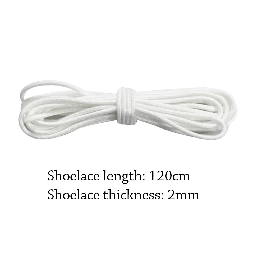 Lacets de tennis ronds sans attaches