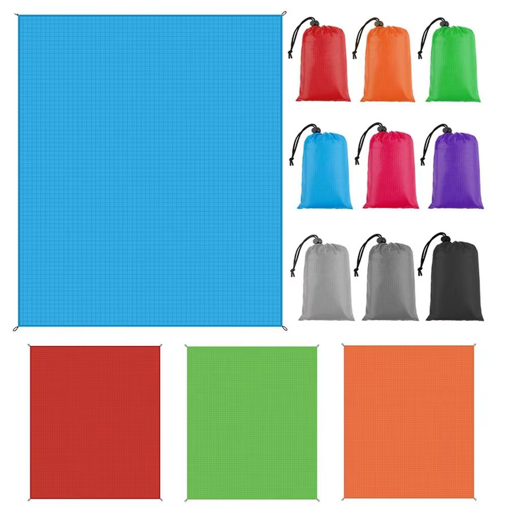 Bâche de sol imperméable ultralégère avec sac