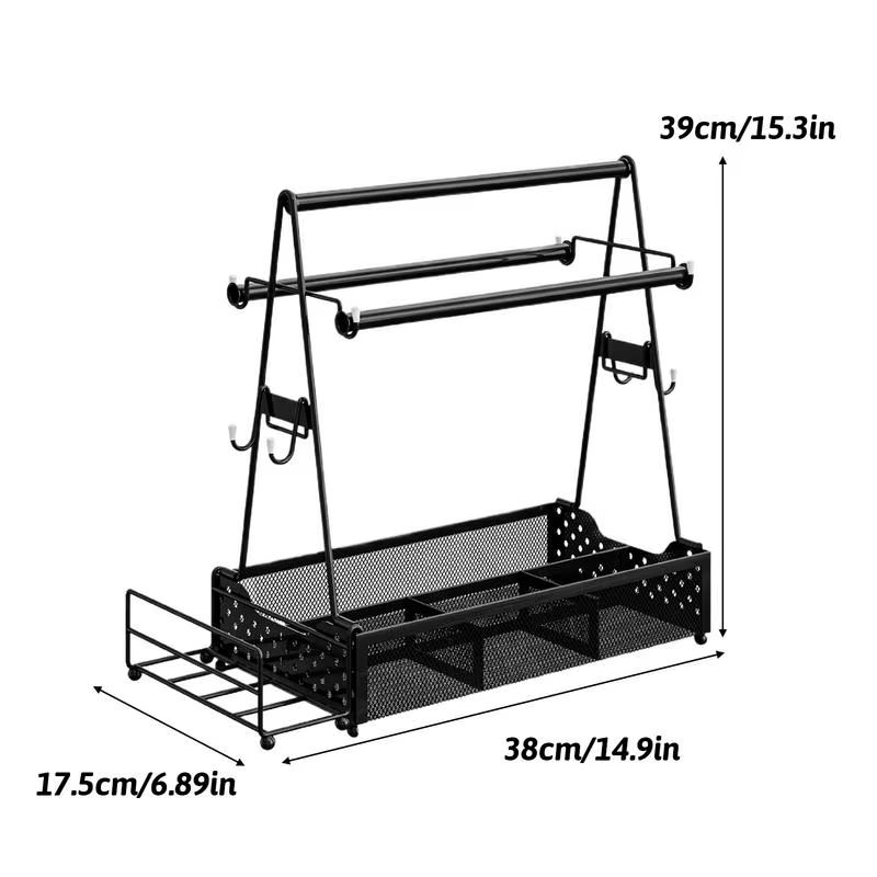 Caddie de rangement pour ustensiles de camping