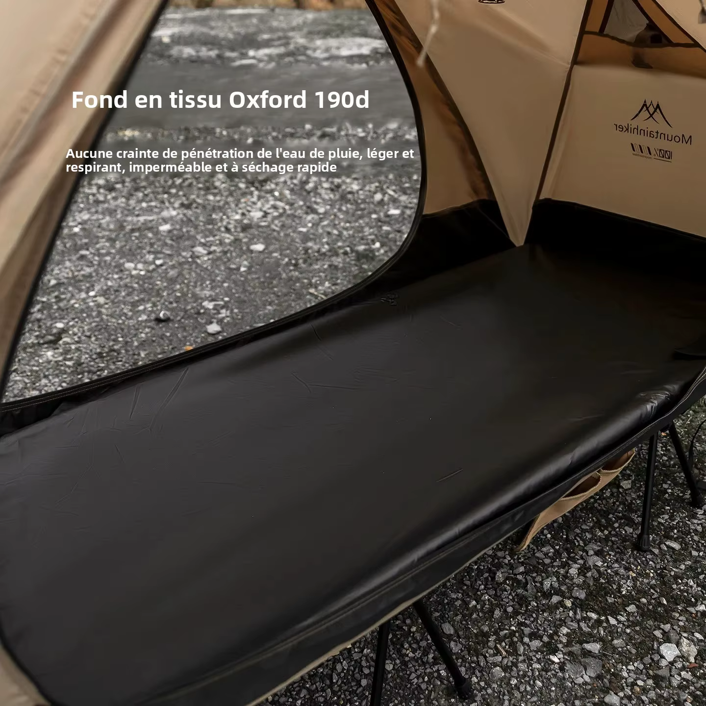 MOUNTAINHIKER Tente-lit de camping individuelle