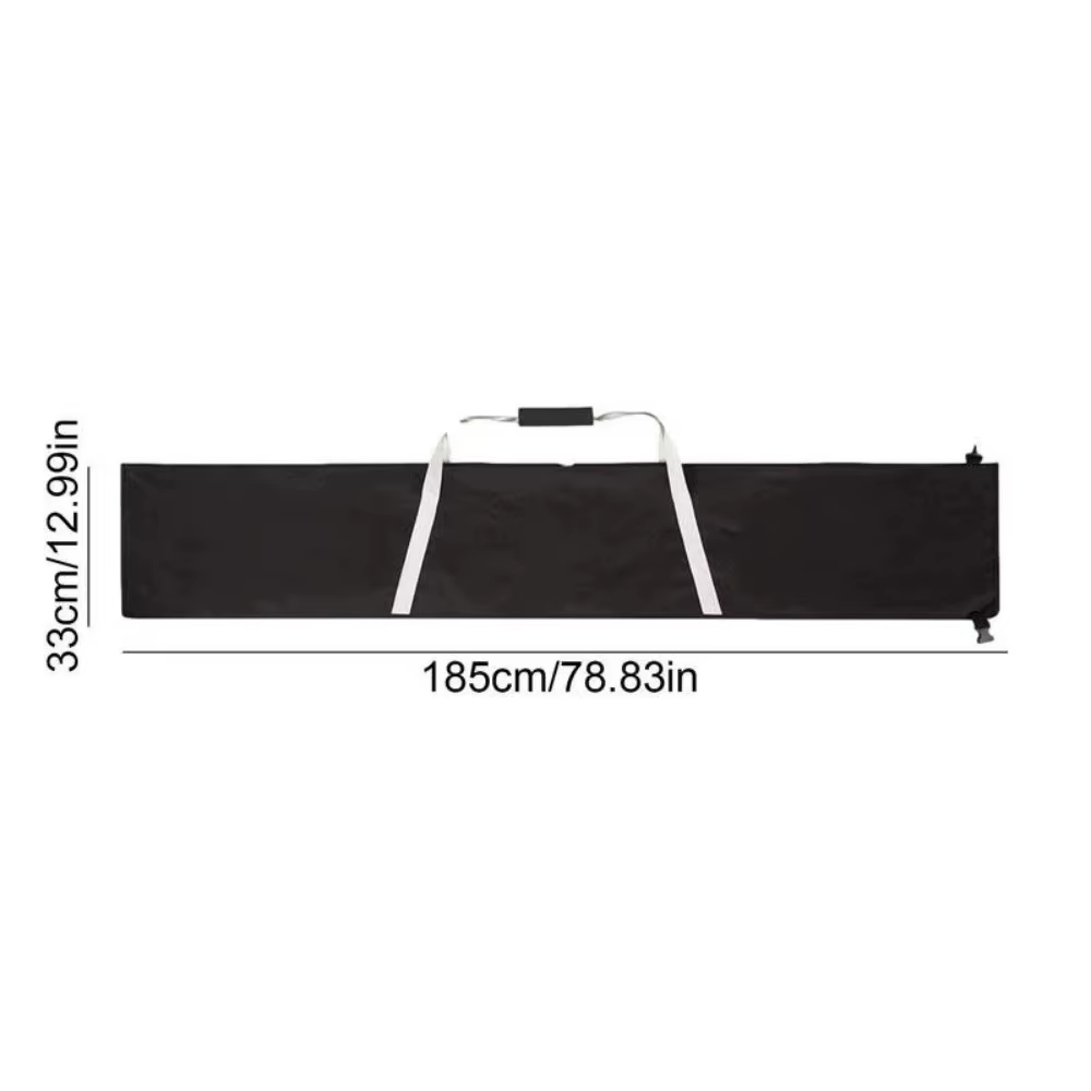 Sac de snowboard imperméable et durable, réglable, en polyester 420D, sac de ski protecteur, organisateur portable pour le ski et les voyages