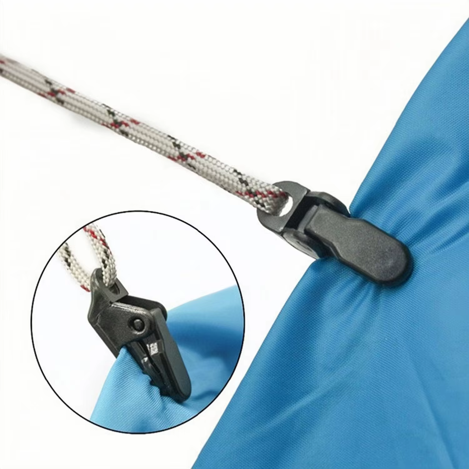 10/20/50pcs Clips de tente robustes pour bâche extérieure