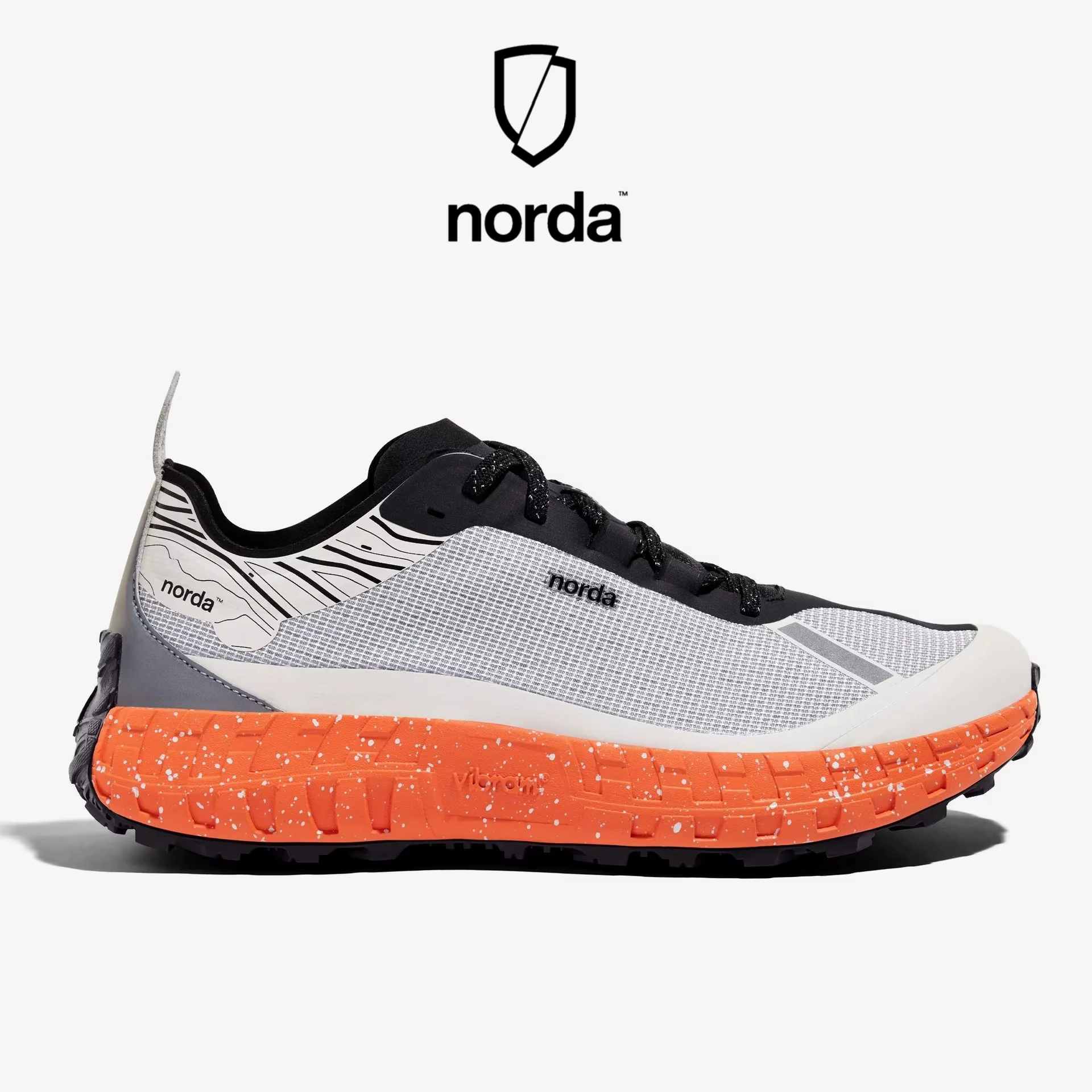 Chaussures de course tout-terrain basses pour hommes Norda 001, respirantes, légères, résistantes à l'usure, pour la randonnée en plein air et le sport.