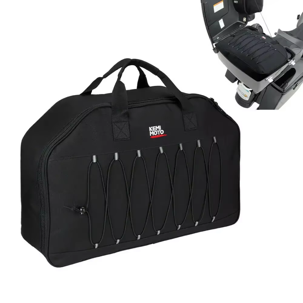KEMITOUR Tour Pack organisateur voyage-Paks sac à bagages à doublure souple pour Street Glide Electra