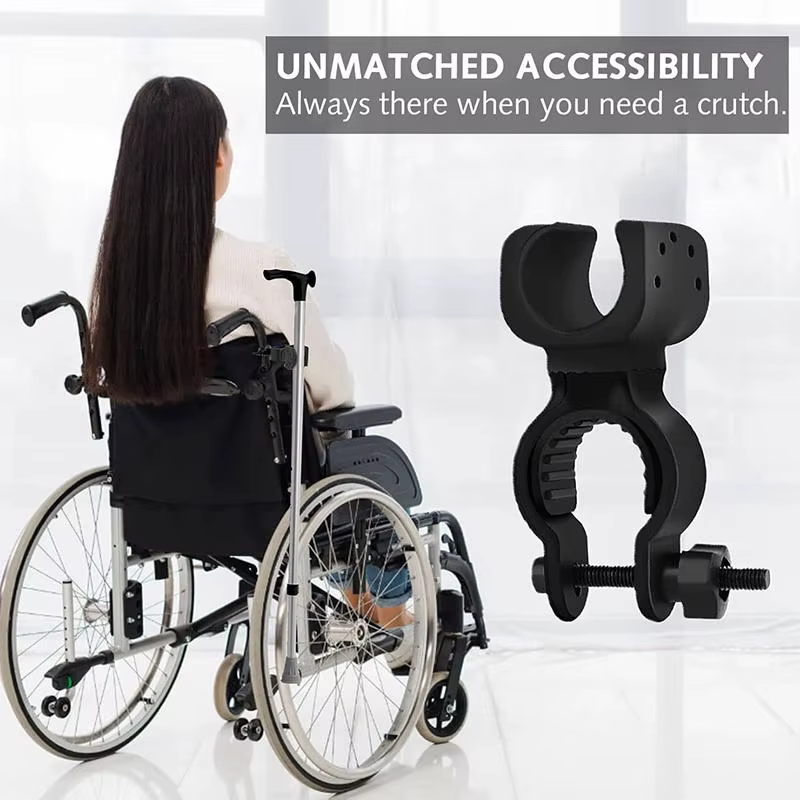 Support de béquille pour fauteuil roulant électrique manuel