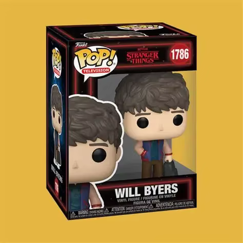 Le dernier personnage TV Stranger Saison 5 Funko POP Will Byers 1786 # Figurine en vinyle modèle à collectionner cadeaux de noël pour enfants