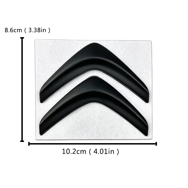 Accessoires d'emblème de capot avant de voiture en métal pour citroën C4 C3 C5 C1 DS3 DS5 DS4 Jumper Xsara c-elysee Picasso Nemo Sega c-quatre