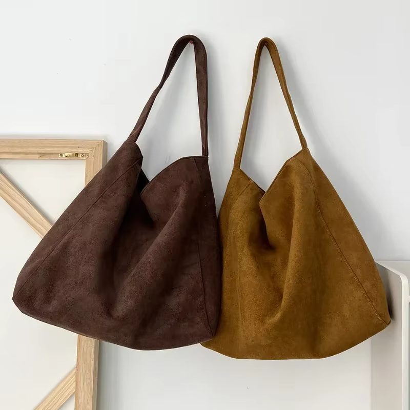 Sac à Main en Tissu Tweed pour Femmes