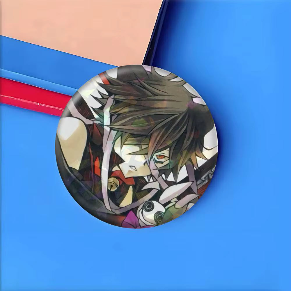 Broches à clipser rondes P-Pandora H-Hearts