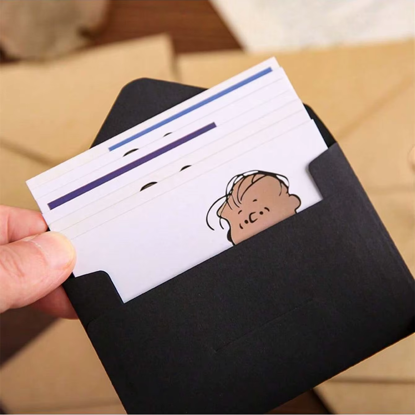 Mini Enveloppes Kraft Marron pour Cartes Cadeaux et Cartes de Visite, 3 Couleurs Classiques, 10.5x7cm/4x2.8, 20 Pièces/Lot
