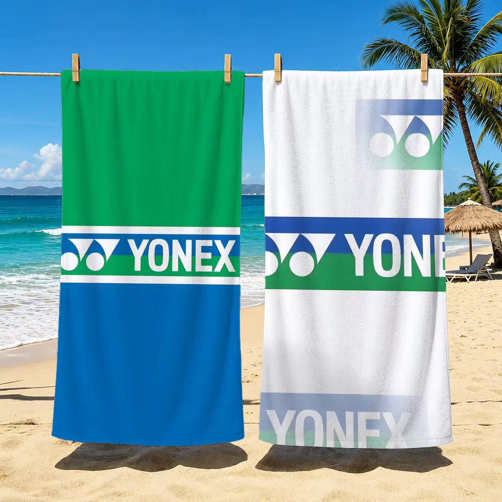 Serviette de sport Y-Yonex, serviette de plage, serviette de bain absorbante à séchage rapide pour la natation, la gym, le camping, les activités de plein air