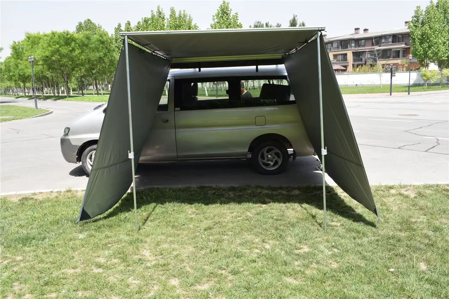 Auvent latéral de toit de voiture Suv rétractable extérieur hors route