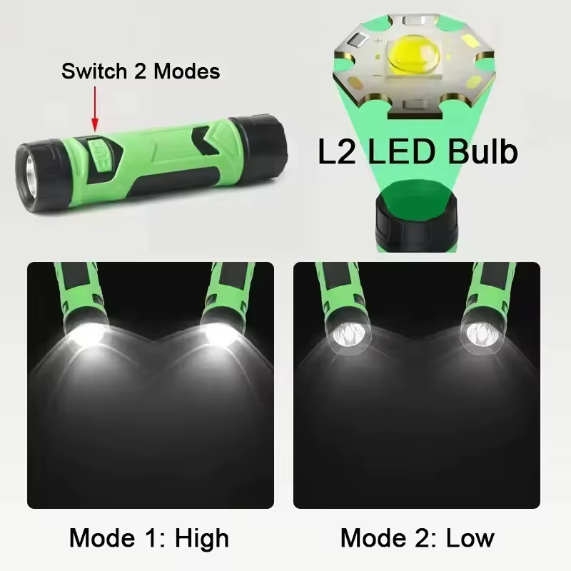 Lampe de radage de cou LED rechargeable par USB 120 °