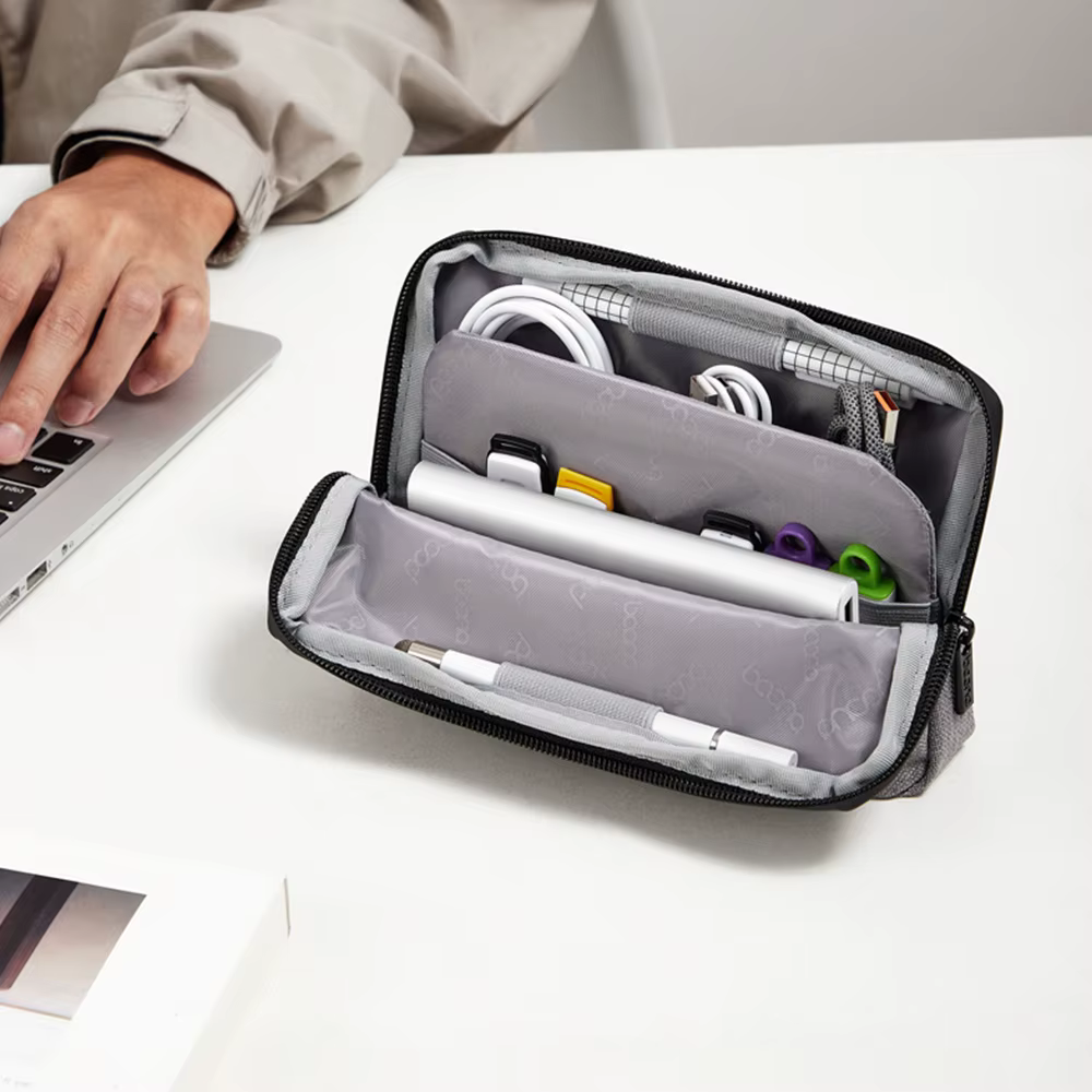Sac de rangement numérique double couche en PU