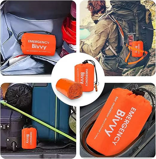 Sac de couchage d'urgence