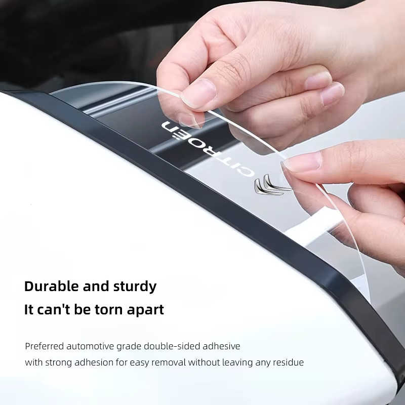 Accessoires pare-pluie pour rétroviseurs de voiture Citroën C4 C3 C5 C5X E-C4 X E-C3 C-Elysee Berlingo C1 C6 C-Crosser