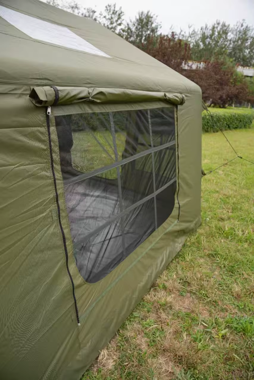 Tente gonflable avec tissu Oxford imperméable