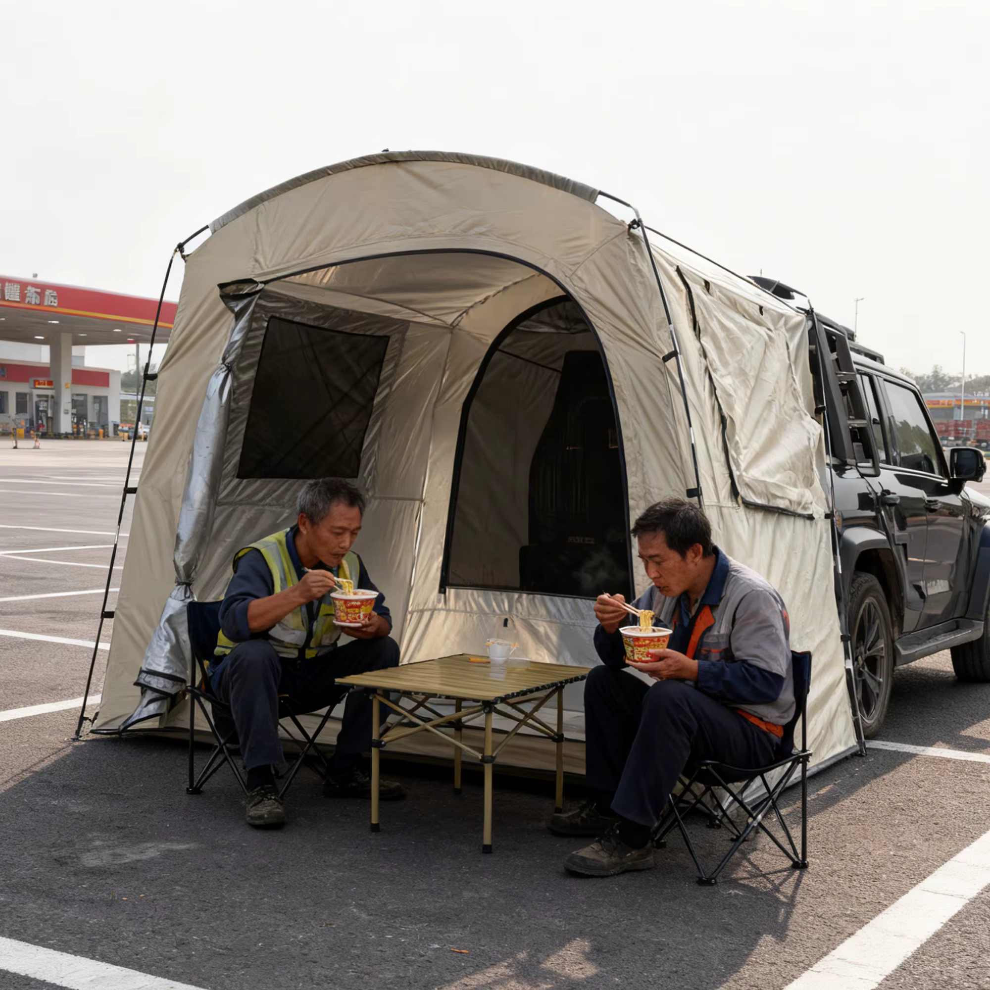 Tente de voiture pour la nuit