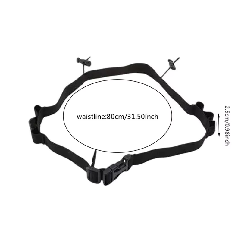 Ceinture porte-dossard pour course en plein air