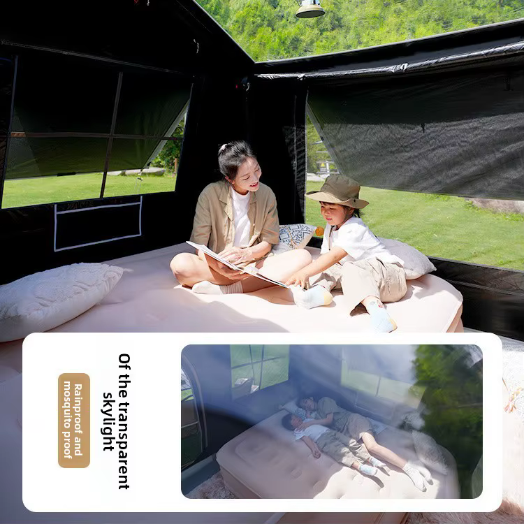 Tente gonflable automatique pour 6 à 8 personnes
